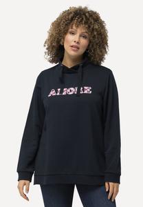 Толстовка SWEATER STEHKRAGEN . Ulla Popken, темно-синий