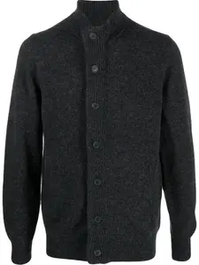 Джемпер на пуговицах Barbour, серый