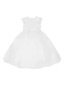 Платье с цветочной вышивкой Sarah Louise, белый