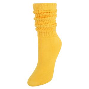 Женские супермягкие носки-слаучи (1 пара) CTM, желтый