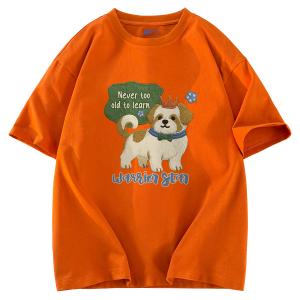 Футболка Unisex Crew Neck Moderate Heavyweight WARRIOR, оранжевый (heavyweight and 100% cotton)