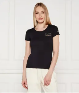 Футболка slim fit Ea7, черный