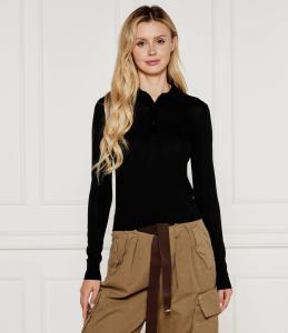 Свитер из шерсти Pinko LIQUOROSO Slim Fit, черный