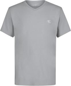 Футболка Calvin Klein для мальчиков с короткими рукавами и V-образным вырезом, мягкая, удобная, свободного кроя., Quarry