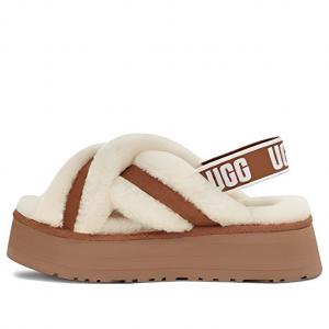 (WMNS) Шлепанцы UGG Disco Cross 'Chestnut'