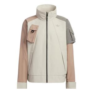 Куртка adidas originals Im Jacket Colorblock Multiple Pockets Athleisure Casual Sports Stand Collar Multicolor, мультиколор