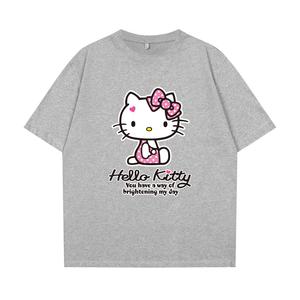Футболка Hello Kitty Unisex Sanrio, серый