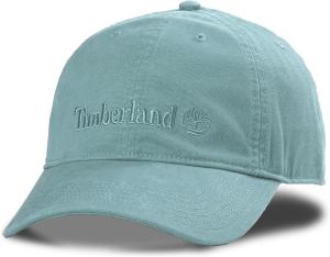 Timberland Cooper Hill мужская бейсболка - хлопковый канвас, регулируемая, легкая и стильная шапка для активного отдыха, Citadel (Blue)