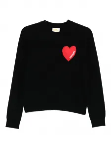 Трикотаж с сердечным принтом From Future, черный