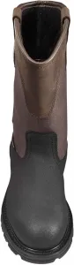 Рабочие ботинки Carhartt для мужчин с мягким носком 11", водонепроницаемые, с защитой EH, с амортизирующей стелькой и противоскользящей подошвой, темно-коричневый/черный
