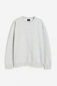 Толстовка свободного кроя H&M, серый