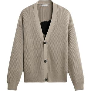 Трикотаж Men's Mink ZARA, коричневый