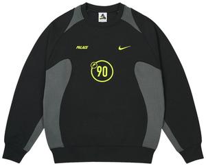 Толстовка Palace x Nike Total P90 Crew, черный