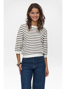 Свитер белого/черного цвета NÜMPH