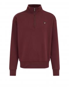 WE Fashion Свитшот в темно-красном цвете