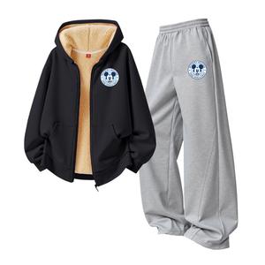 Детская повседневная спортивная одежда Disney, черный