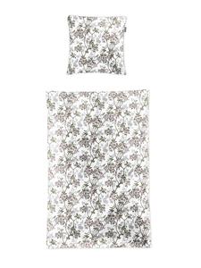 Постельное белье из мако-сатина Токио белого цвета Irisette, 135 x 200 + 80 x 80 см