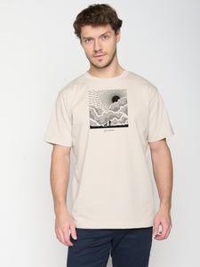Футболка Nature Friends в цвете Off White GreenBomb