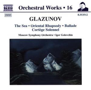 CD диск Glazunov / Gologchin / Moscow Symphony Orchestra: Orchestral Works 16