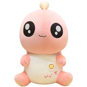 Милый питомец дизайн маленький динозавр большие глаза динозавр куклы плюшевая кукла Mocha duck, розовый