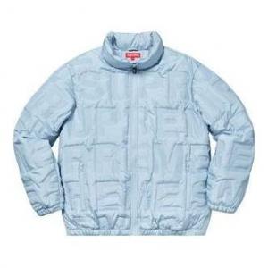 Куртка Supreme Bonded Logo Puffy Jacket 'Teal'