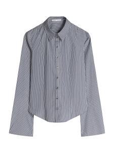 Блуза Bershka, серый