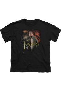 Футболка с коротким рукавом для детей "Властелин Колец" Фродо Gildan, черный