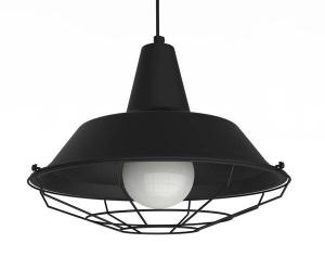 Подвесной светильник Lumicom Tivoli, 35x35x35 см, черный