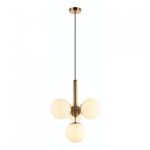 Подвесной светильник KOSILUM, 40x40x4,8 см, хромированный