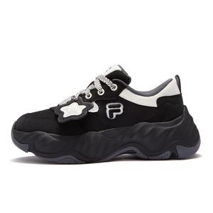FILA FUSION STARFISH II Starfish 2 износостойкие низкие повседневные туфли женские черные молочно-белые