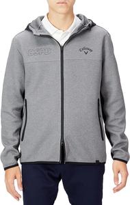 Толстовка с капюшоном Callaway C22217100 для мужчин (из картона, с пробкой для еды) / для гольфа, серый