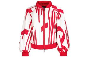 Куртка пуховик женская красная EMPORIO ARMANI