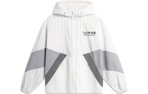 ЛиНинг Мужская солнцезащитная одежда стандартного размера белая с принтом по всей поверхности