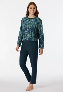 Пижама Schiesser "Modern Nightwear" (комплект, 2 шт.), крой 7/8, синий