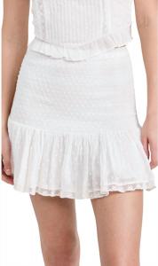 Белоснежная юбка Milla LoveShackFancy