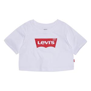 Футболка с коротким рукавом Levi's Light Bright Cropped, белый