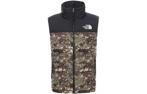 Жилет The North Face 1996 Collection, зеленый камуфляж