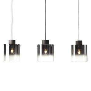 Подвесной светильник Brilliant Living Beth, зеркальное стекло / алюминий - 3 лампы