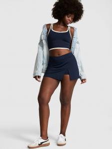 Релейная микроюбка Pink, черный