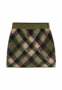 Юбка Next REGULAR FIT, Khaki Green Tartan Check/Green