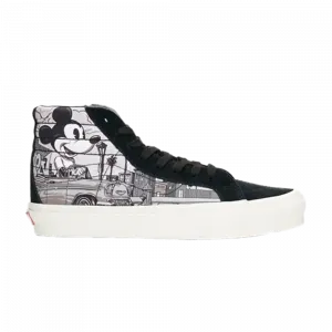 Кроссовки Disney x Mark Machado x Sk8-His 90th Birthday' Vans, черный
