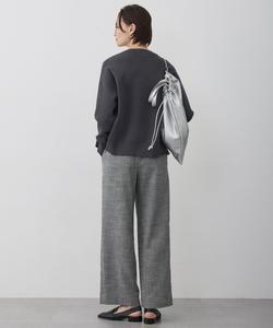 Сумка-тоут на плечо с завязками