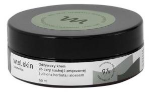 Питательный крем для сухой и уставшей кожи с зеленым чаем и алоэ 50мл Mel Skin
