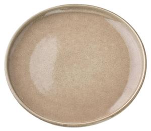 Десертная тарелка Mondex BASIC NATURE, бежевый - керамика - 21 x 3 x 21 см