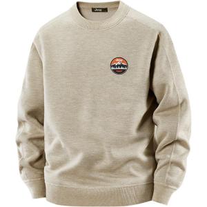Свитшот Unisex Crew Neck Thickened Regular Jeep, oat