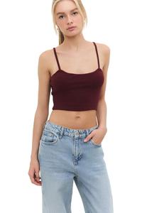 No Matter What Топ в коричневом цвете