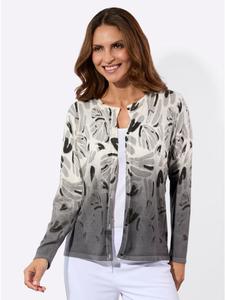 Кардиган с принтом шампанского и антрацита WITT WEIDEN