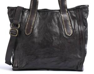 Сумка для покупок Media Bag темно-серого цвета Campomaggi