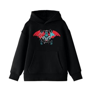 Толстовка с капюшоном «Бэтмен Тех» для мальчиков 8–20 лет из комиксов DC Comics Licensed Character