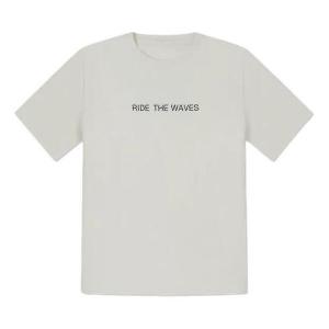 Футболка summer verbiage t-shirt 'light grey' Converse, серый